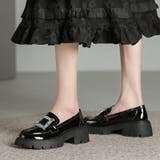 ビジューローファー 厚底 ローファー | COCOMOMO | 詳細画像4 