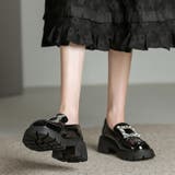 ビジューローファー 厚底 ローファー | COCOMOMO | 詳細画像7 