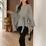 ケープポンチョ ニットポンチョ 韓国ファッション | COCOMOMO | 詳細画像3