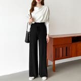 イージーニットワイドパンツ ワイドパンツ イージーパンツ | COCOMOMO | 詳細画像20 