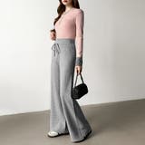 イージーニットワイドパンツ ワイドパンツ イージーパンツ | COCOMOMO | 詳細画像24 