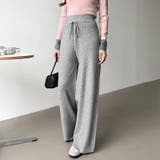 イージーニットワイドパンツ ワイドパンツ イージーパンツ | COCOMOMO | 詳細画像28 