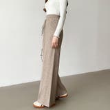 イージーニットワイドパンツ ワイドパンツ イージーパンツ | COCOMOMO | 詳細画像4 