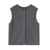 ニットベスト クルーネックベスト ベスト | COCOMOMO | 詳細画像18