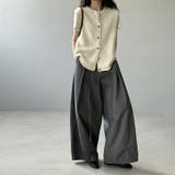 ニットベスト クルーネックベスト ベスト | COCOMOMO | 詳細画像3