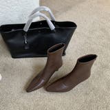 キトゥンヒールブーツ ショートブーツ ポインテッドトゥ | COCOMOMO | 詳細画像12 