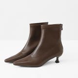 キトゥンヒールブーツ ショートブーツ ポインテッドトゥ | COCOMOMO | 詳細画像18 