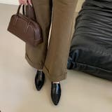 ポインテッドトゥローファー パンプス オフィスカジュアル | COCOMOMO | 詳細画像11 