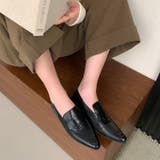 ポインテッドトゥローファー パンプス オフィスカジュアル | COCOMOMO | 詳細画像13 