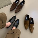 ポインテッドトゥローファー パンプス オフィスカジュアル | COCOMOMO | 詳細画像19 