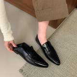 ポインテッドトゥローファー パンプス オフィスカジュアル | COCOMOMO | 詳細画像6 