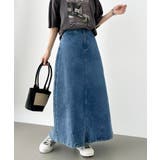 ストレッチ抜群「楽革命」デニムスカート 楽革命デニムスカート デニムスカート | COCOMOMO | 詳細画像49 