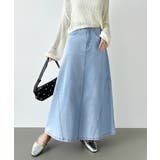 ストレッチ抜群「楽革命」デニムスカート 楽革命デニムスカート デニムスカート | COCOMOMO | 詳細画像56 