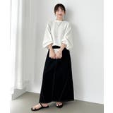 ストレッチ抜群「楽革命」デニムスカート 楽革命デニムスカート デニムスカート | COCOMOMO | 詳細画像75 