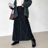 ストレッチ抜群「楽革命」デニムスカート 楽革命デニムスカート デニムスカート | COCOMOMO | 詳細画像29