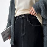 ストレッチ抜群「楽革命」デニムスカート 楽革命デニムスカート デニムスカート | COCOMOMO | 詳細画像33