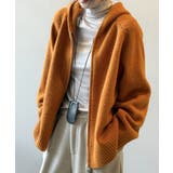 ニットパーカー ダブルジップパーカー ニット | COCOMOMO | 詳細画像6 