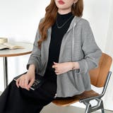 ぺプラムパーカー フリルパーカー ペプラム | COCOMOMO | 詳細画像10