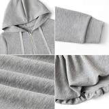 ぺプラムパーカー フリルパーカー ペプラム | COCOMOMO | 詳細画像20