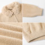 ふわふわファー×シャギー ファー付きシャギーブルゾン ブルゾン | COCOMOMO | 詳細画像45