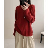 抜け感リラックスニット Vネックニット 長袖ニット | COCOMOMO | 詳細画像33