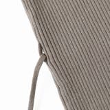 イレギュラーネックニット リブニット アシンメトリー | COCOMOMO | 詳細画像19