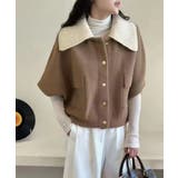 ドルマンショートジャケット ケープコート ショートジャケット | COCOMOMO | 詳細画像12 