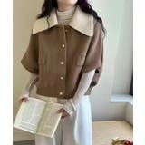 ドルマンショートジャケット ケープコート ショートジャケット | COCOMOMO | 詳細画像13 