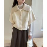 ドルマンショートジャケット ケープコート ショートジャケット | COCOMOMO | 詳細画像16 