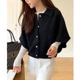 ドルマンショートジャケット ケープコート ショートジャケット | COCOMOMO | 詳細画像4 