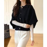 ドルマンショートジャケット ケープコート ショートジャケット | COCOMOMO | 詳細画像8 