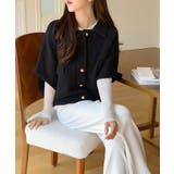 ドルマンショートジャケット ケープコート ショートジャケット | COCOMOMO | 詳細画像9 