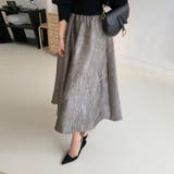 大人上品に着映えるジャガードスカート フレアスカート オフィスカジュアル | COCOMOMO | 詳細画像16 