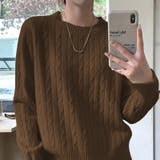 【11色展開】ケーブル編みニット ケーブルニット ニットセーター | COCOMOMO | 詳細画像10 