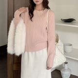 【11色展開】ケーブル編みニット ケーブルニット ニットセーター | COCOMOMO | 詳細画像5 