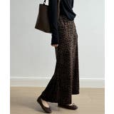 レオパードベロアスカート ベロアスカート ヒョウ柄スカート | COCOMOMO | 詳細画像2 