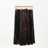 レオパードベロアスカート ベロアスカート ヒョウ柄スカート | COCOMOMO | 詳細画像21 