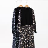 ボタニカル柄ドッキングワンピース ドッキングワンピース オフィスカジュアル | COCOMOMO | 詳細画像20 