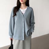 きれい見えでもラク。今欲しいポンチカーデ ドロップショルダー カーディガン | COCOMOMO | 詳細画像40 