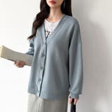 きれい見えでもラク。今欲しいポンチカーデ ドロップショルダー カーディガン | COCOMOMO | 詳細画像41 