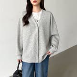 きれい見えでもラク。今欲しいポンチカーデ ドロップショルダー カーディガン | COCOMOMO | 詳細画像47 