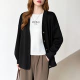 きれい見えでもラク。今欲しいポンチカーデ ドロップショルダー カーディガン | COCOMOMO | 詳細画像26 