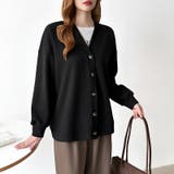 きれい見えでもラク。今欲しいポンチカーデ ドロップショルダー カーディガン | COCOMOMO | 詳細画像31 