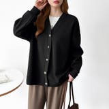 きれい見えでもラク。今欲しいポンチカーデ ドロップショルダー カーディガン | COCOMOMO | 詳細画像32 