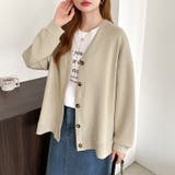 きれい見えでもラク。今欲しいポンチカーデ ドロップショルダー カーディガン | COCOMOMO | 詳細画像11 