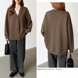 きれい見えでもラク。今欲しいポンチカーデ ドロップショルダー カーディガン | COCOMOMO | 詳細画像18 