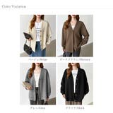 きれい見えでもラク。今欲しいポンチカーデ ドロップショルダー カーディガン | COCOMOMO | 詳細画像39 