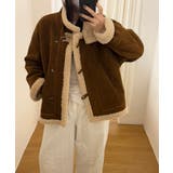 ムートンボアジャケット フェイクムートン ボアジャケット | COCOMOMO | 詳細画像11 