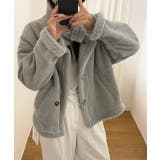 ムートンボアジャケット フェイクムートン ボアジャケット | COCOMOMO | 詳細画像3 