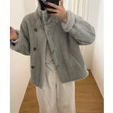 ムートンボアジャケット フェイクムートン ボアジャケット | COCOMOMO | 詳細画像4 